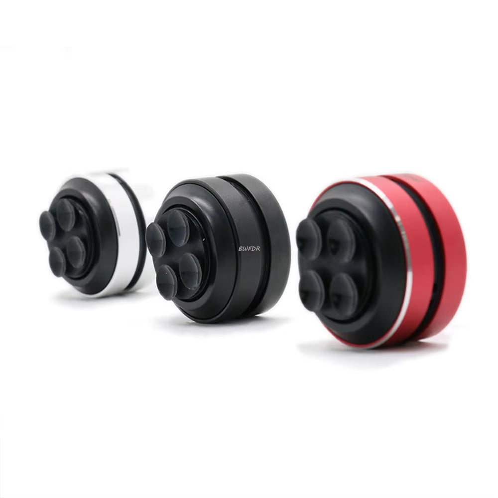 Mini Speaker in black, white, and red colors showcasing compact design and portability for high-quality audio.