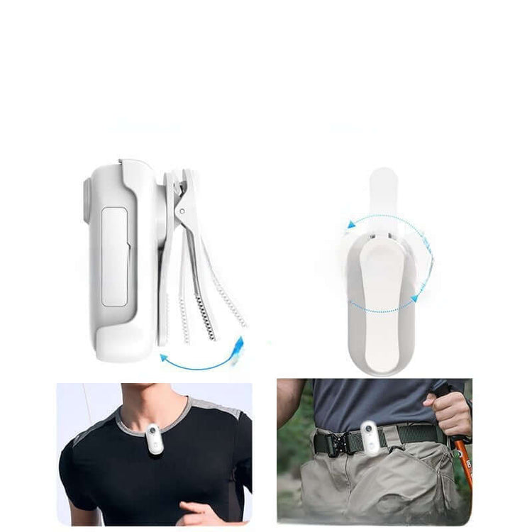 4K Thumb Camera – Ultra Compact with easy clip-on feature for convenient use on shirts and belts.