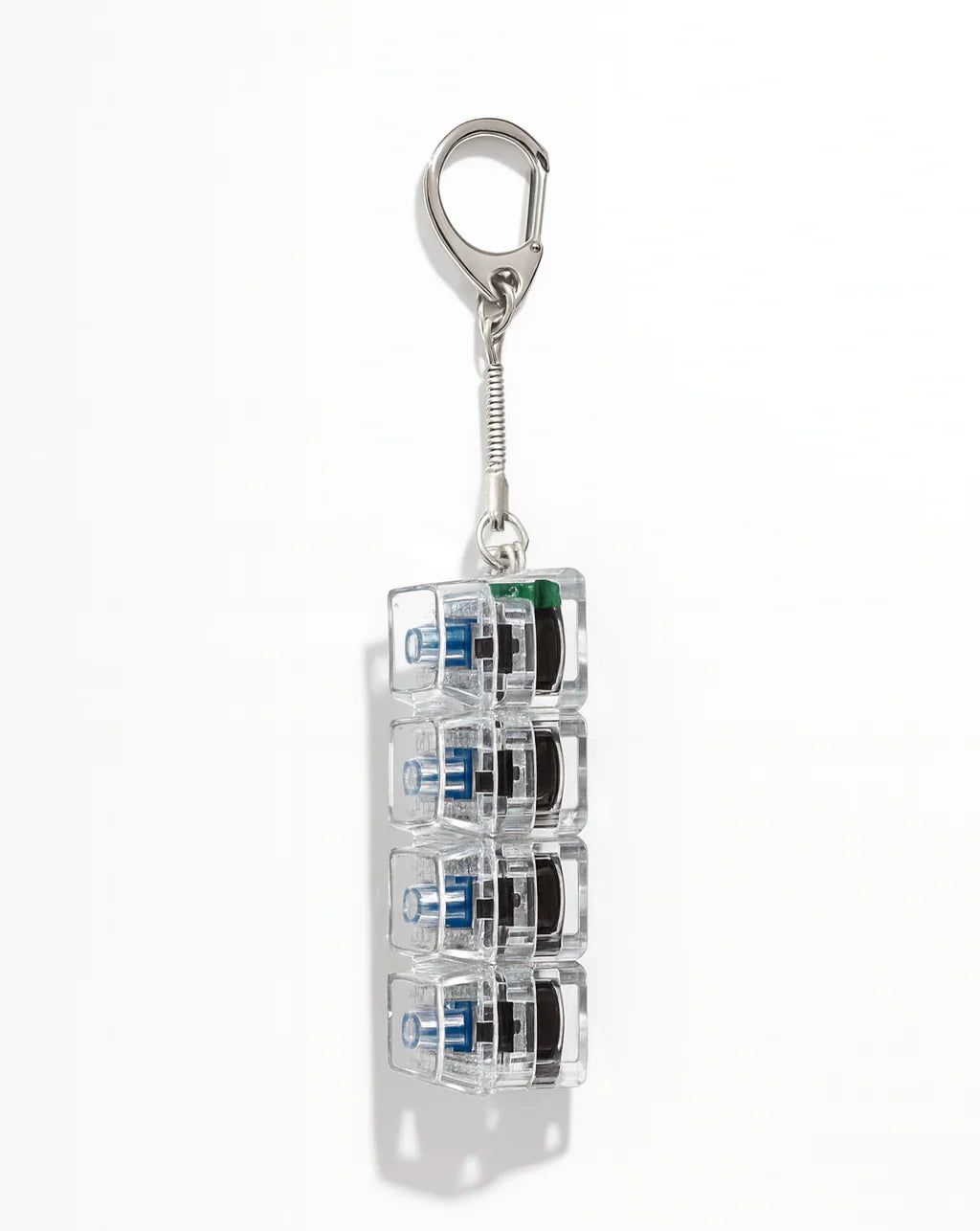 Clickie Keychain featuring a stylish and organized design, perfect for keeping your keys secure.