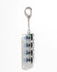 Clickie Keychain featuring a stylish and organized design, perfect for keeping your keys secure.