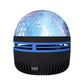 LED Projection Lamp with a colorful dome light and sleek black base providing vibrant visual effects.