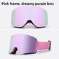 Anti-Fog: Double-laye Ski Goggles